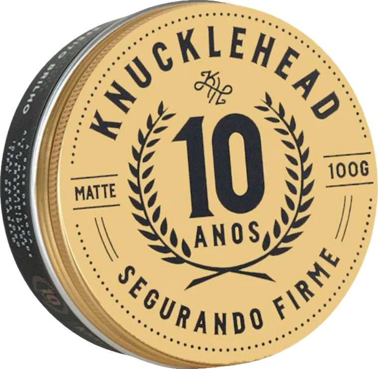 Lata da Pomada 10 Anos Matte Knucklehead